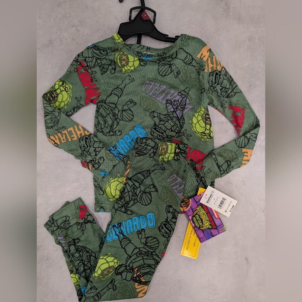 New, Boys' Teenage Mutant Ninja Turtles - TMNT - Pajamas Size 6